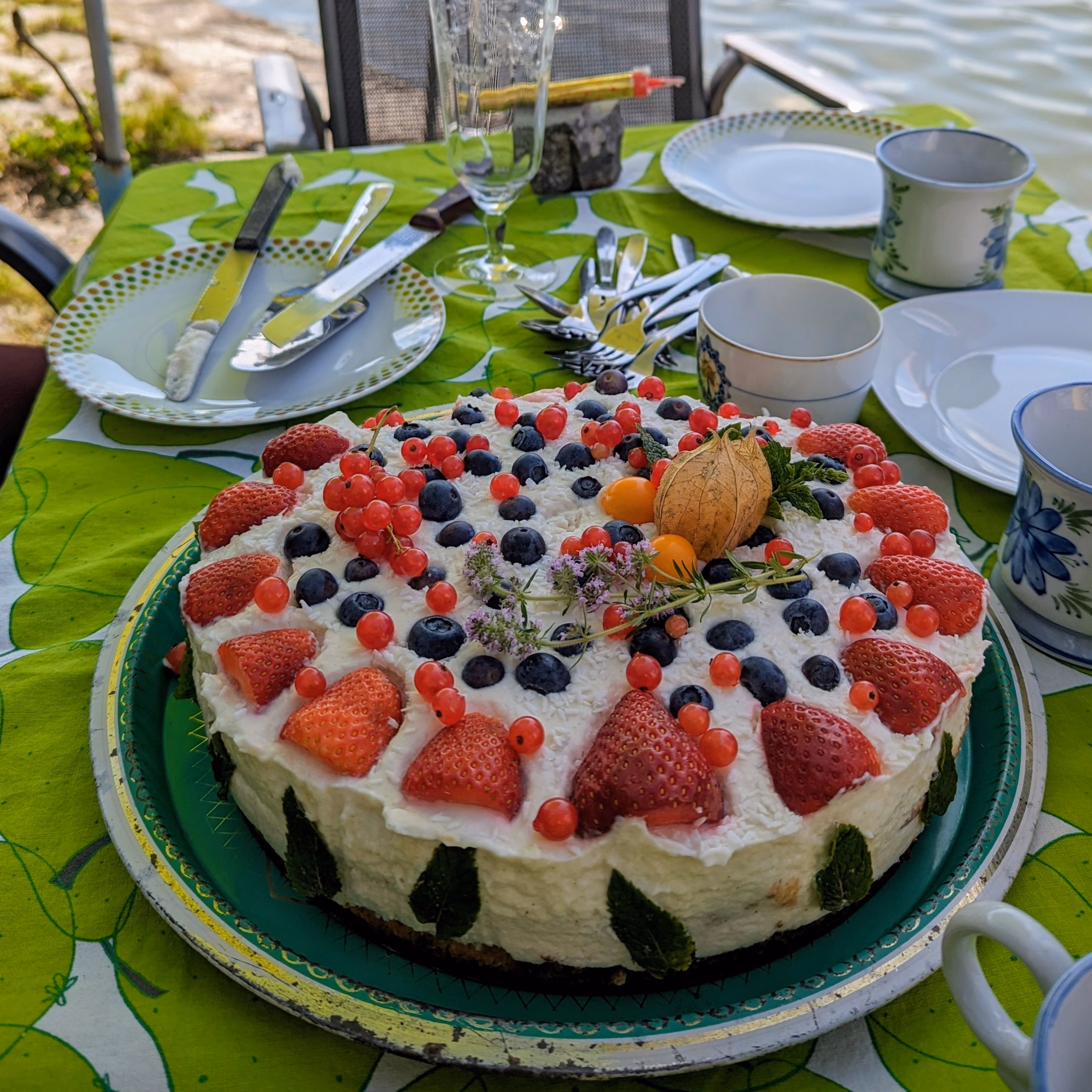 (vegane) Topfentorte