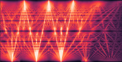 A beautiful pattern in graphene
